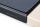 Durable Schreibunterlage 650x520mm sw Vollsichtplatte Kantenschutz