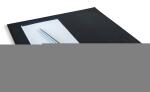 Durable Schreibunterlage Leder sw 420x300mm rutschfest