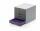 Durable Schubladenbox 292x280x356mm 5 farbige Schubladen