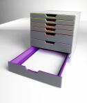 Durable Schubladenbox 320x320x385 gr 7 farbige Schubladen