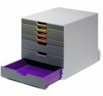 Durable Schubladenbox 320x320x385 gr 7 farbige Schubladen