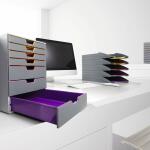Durable Schubladenbox 320x320x385 gr 7 farbige Schubladen