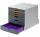 Durable Schubladenbox 320x320x385 gr 7 farbige Schubladen