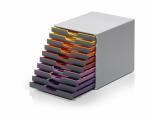 Durable Schubladenbox 292x280x356mm 10 farbige Schubladen