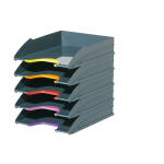 Durable Briefablageschale C4 gr 5St VARICOLOR stapelbar