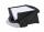 Durable Zettelbox 153x116x70mm (BxHxT) sw mit 500 Zetteln 90x90mm