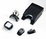 Durable Stiftebutler PEN HOLDER sw mit 5 Kammern und Standpads