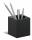 Durable Stifteköcher sw 75x90x75mm CUBO Pen Holder