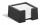 Durable Zettelkasten sw 115x60x115mm CUBO inkl. 50 Notizzettel