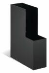 Durable Stehsammler A4 85x320x255 sw CUBO magazine rack