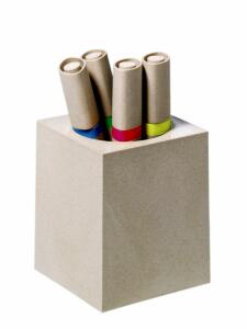 Durable Stifteköcher Cubo eco be aus nachwachsenden Rohstoffen