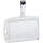 Durable Namensschild 54x85mm 25St tr Hartbox mit Clip