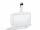 Durable Namensschild 54x85mm tr 25St Doppelbox mit Clip