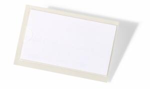 Durable Selbstklebetasche 43x74mm 10St tr oben offen