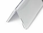 Durable Tischnamensschild 52/104x100mm tr 10St Acryl...