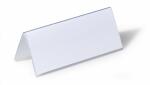 Durable Tischnamensschild tr 25St 61x150mm Dachform
