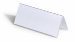 Durable Tischnamensschild tr 25St 61x150mm Dachform