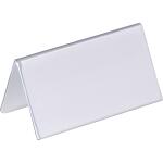 Durable Tischnamensschild tr 25St 52x100mm Dachform