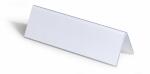 Durable Tischnamensschild tr 25St 61x210mm Dachform
