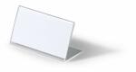 Durable Tischnamensschild tr 10St 52x100mm Acryl in L-Form