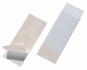 Durable Selbstklebetasche tr 10St Pocketfix 60x150mm