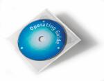 Durable Selbstklebetasche CD tr 10St mit Verschlussklappe...