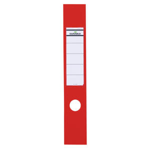 Durable Ordnerrückenschild rt 10St 60mm m auswechselbarer Einlage