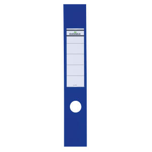 Durable Ordnerrückenschild bl 10St 60mm m auswechselbarer Einlage