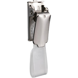 Durable Clip für Namensschilder 25St Hosenträgerclip metall