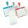 Durable Namensschild 90x60mm tr 25St Hochformat vorne offen