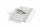 Durable Namensschild 54x90mm tr 25St mit Krokoklemme