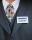 Durable Namensschild 54x90mm tr 25St mit Doppelmagnet