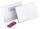 Durable Namensschild 54x90mm tr 25St mit Doppelmagnet