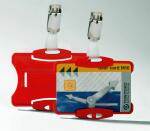 Durable Namensschild 54x85mm rt 25St mit Clip f...