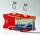 Durable Namensschild 54x85mm rt 25St mit Clip f Betriebsausweise