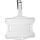 Durable Ausweiskartenhalter 54x85 tr 25St mit Clip