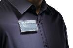 Durable Namensschild 40x75mm 25St tr Acryl mit Magnet