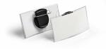 Durable Namensschild konvex tr 25St 40x75mm Acryl mit...