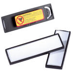 Durable Namensschild 17x67mm sw 25St CLIP CARD mit Magnet