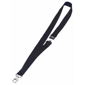 Durable Textilband sw 10St 20mm breit mit Karabinerhaken