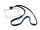 Durable Namensschild 60x90mm sw 10St mit Textilband schwarz