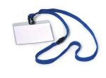 Durable Namensschild 60x90mm d bl 10St komplett mit d bl...