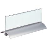 Durable Tischnamensschild 61x210mm tr Desk Presenter de Luxe