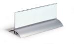 Durable Tischnamensschild 61x210mm tr Desk Presenter de Luxe
