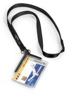 Durable Hartbox mit Textilband d.gr 10St für Betriebsausweise