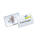 Durable Namensschild 40x75mmCLICK FOLD Kombiklemme 70% recycled PP