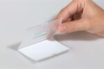 Durable Namensschild 40x75mm Magnet 70% recycled PP CLICK FOLD