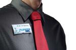 Durable Namensschild 40x75mm Magnet 70% recycled PP CLICK FOLD