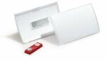 Durable Namensschild 40x75mm Magnet 70% recycled PP CLICK FOLD