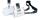 Durable Namensschild 54x90 mm mit Textilband 70% recycled PP